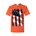 thumbnail image 1 of Men's T-Shirt Short Sleeve - American Flag 4th of July, 1 of 3
