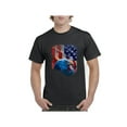 thumbnail image 1 of Men's T-Shirt Short Sleeve - American Flag 4th of July, 1 of 5
