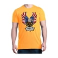 thumbnail image 1 of Men's T-Shirt Short Sleeve - American Flag 4th of July, 1 of 3