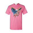 thumbnail image 1 of Men's T-Shirt Short Sleeve - American Flag Eagle USA, 1 of 3