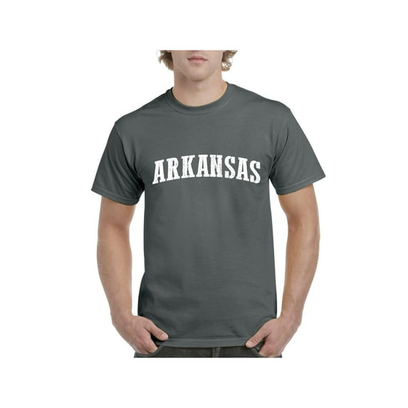 Men's T-Shirt Short Sleeve - Arkansas