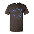 thumbnail image 1 of Men's T-Shirt Short Sleeve - Autism Awareness Puzzle, 1 of 3