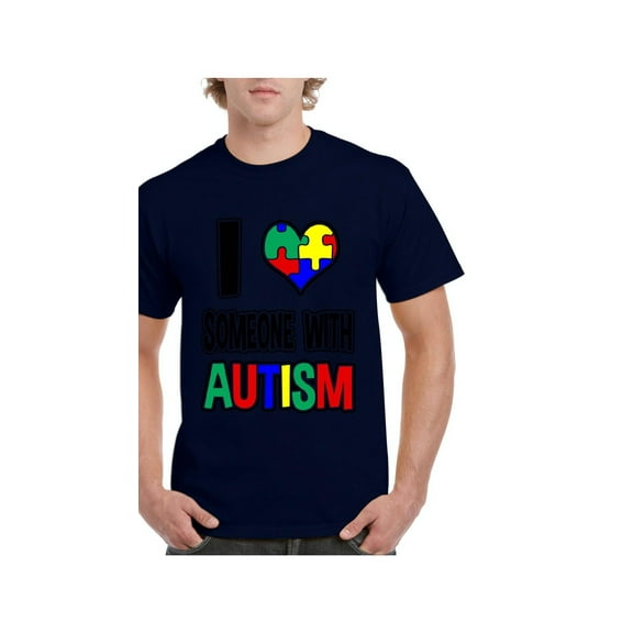 Men's T-Shirt Short Sleeve - Autism Awareness