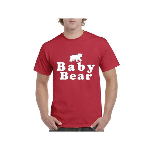 Men's T-Shirt Short Sleeve - Baby Bear