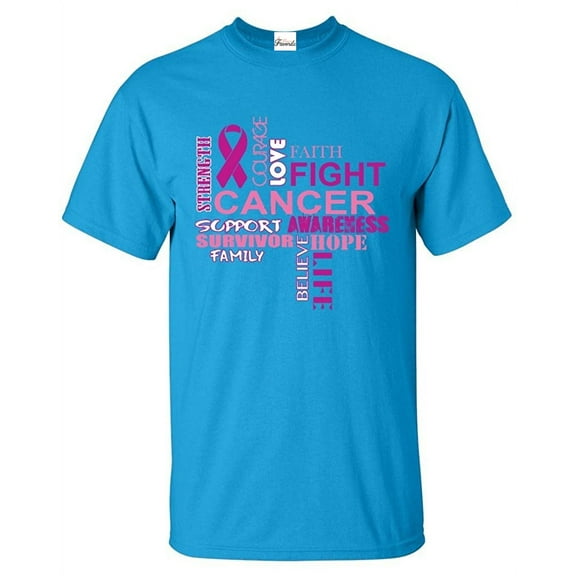 Men's T-Shirt Short Sleeve - Breast Cancer