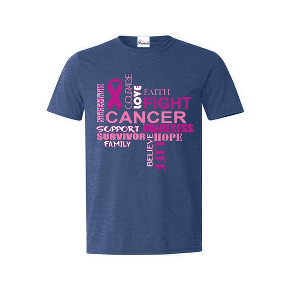 Men's T-Shirt Short Sleeve - Breast Cancer