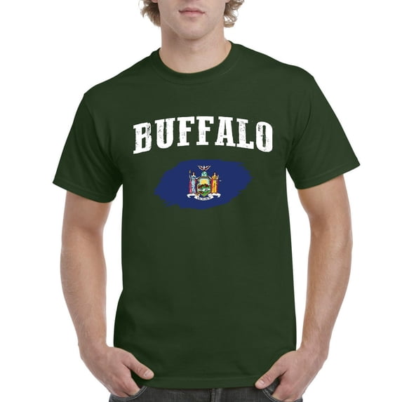 Men's T-Shirt Short Sleeve - Buffalo