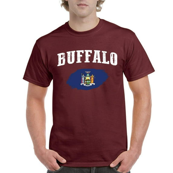 Men's T-Shirt Short Sleeve - Buffalo