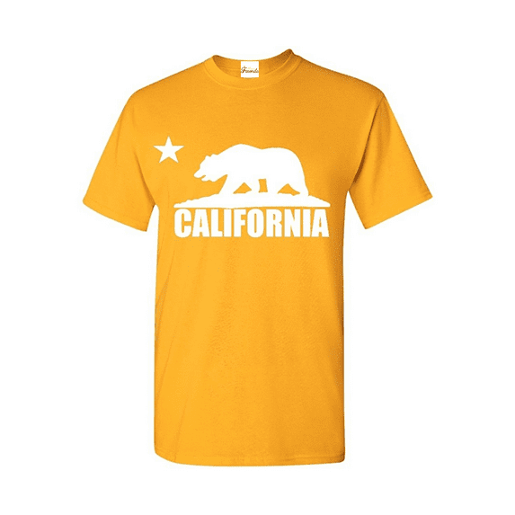 Men's T-Shirt Short Sleeve - California Bear