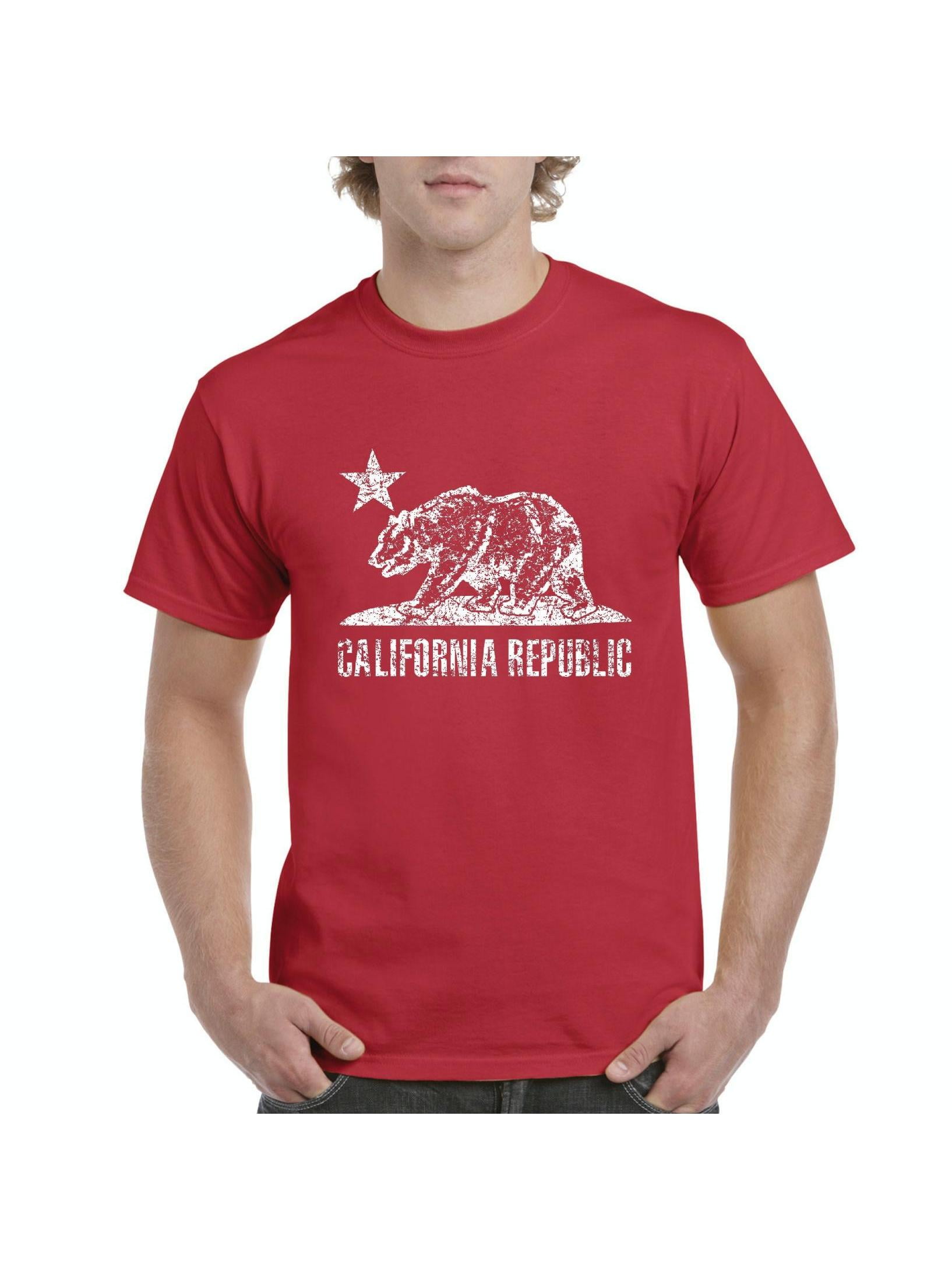 【CPGN STUDIO】California Bear Short Sleeve Men-s-T-Shirt-Short-Sleeve-
