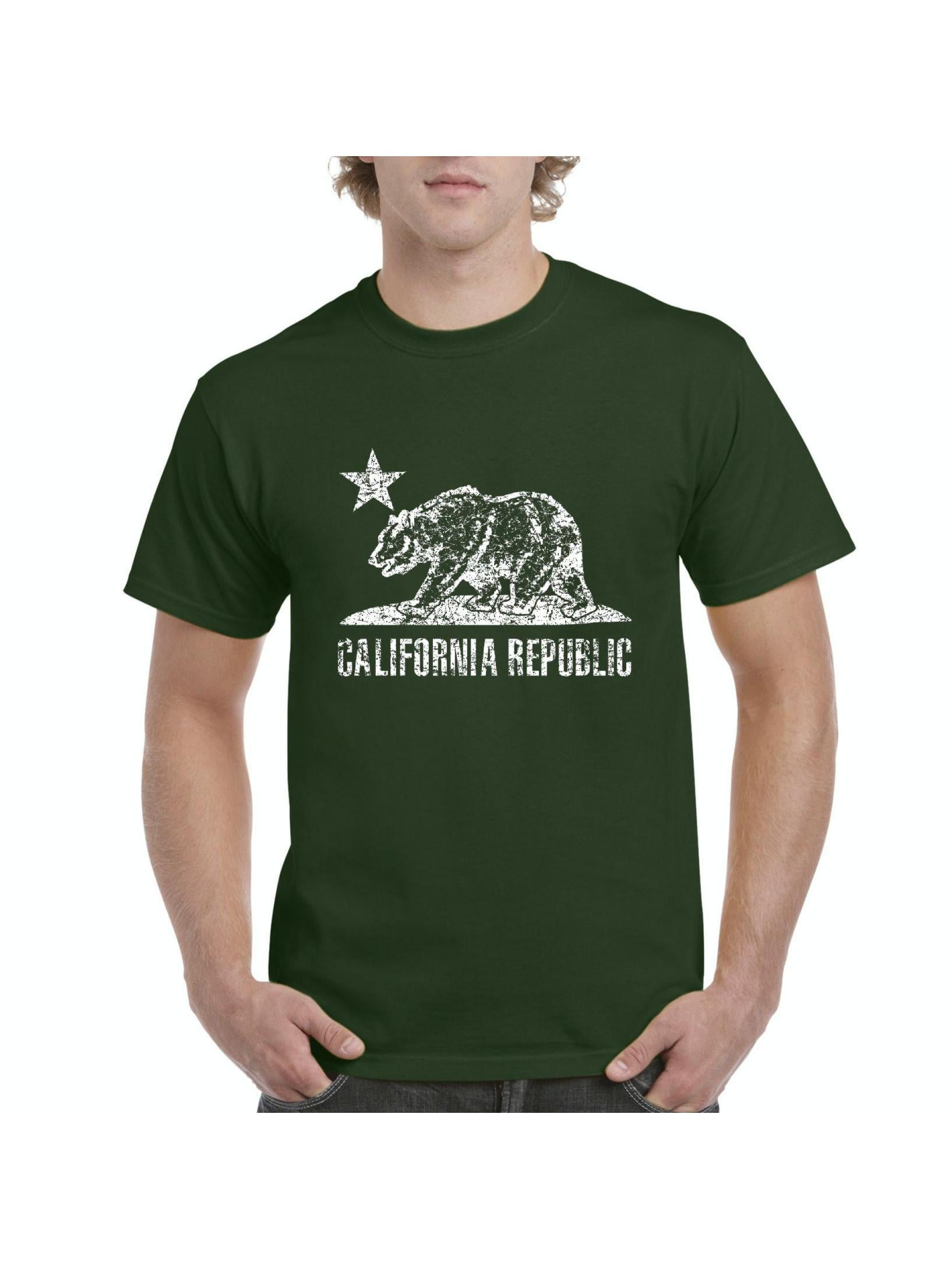 【CPGN STUDIO】California Bear Short Sleeve Men-s-T-Shirt-Short-Sleeve-