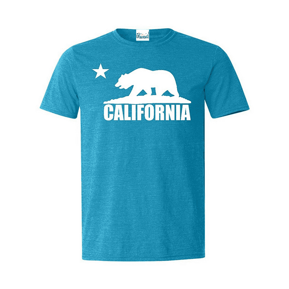 Men's T-Shirt Short Sleeve - California Bear