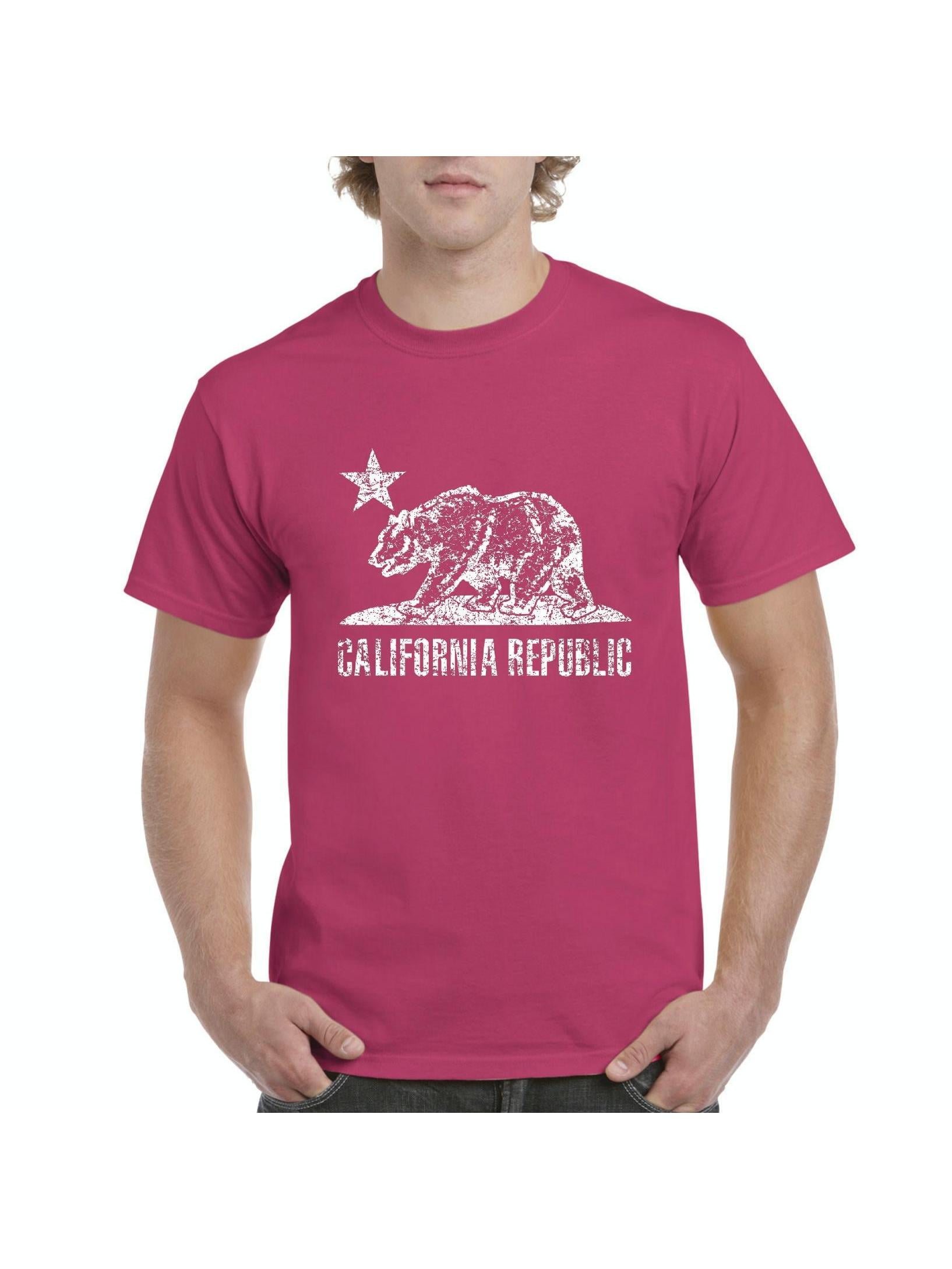 【CPGN STUDIO】California Bear Short Sleeve Men-s-T-Shirt-Short-Sleeve-