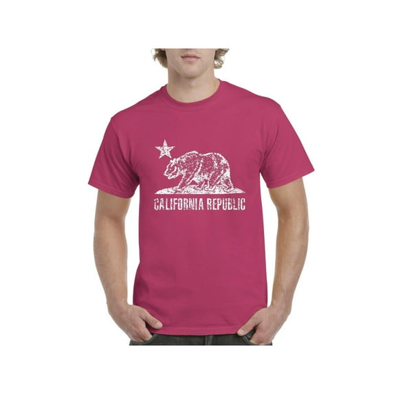 Men's T-Shirt Short Sleeve - California Bear