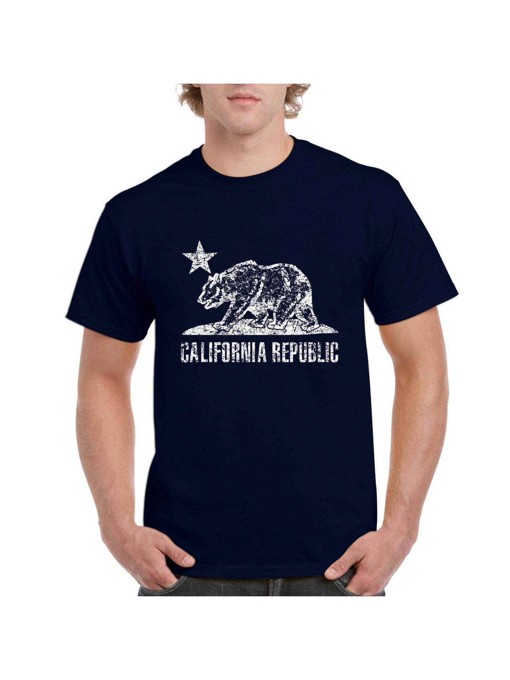 【CPGN STUDIO】California Bear Short Sleeve Men-s-T-Shirt-Short-Sleeve-