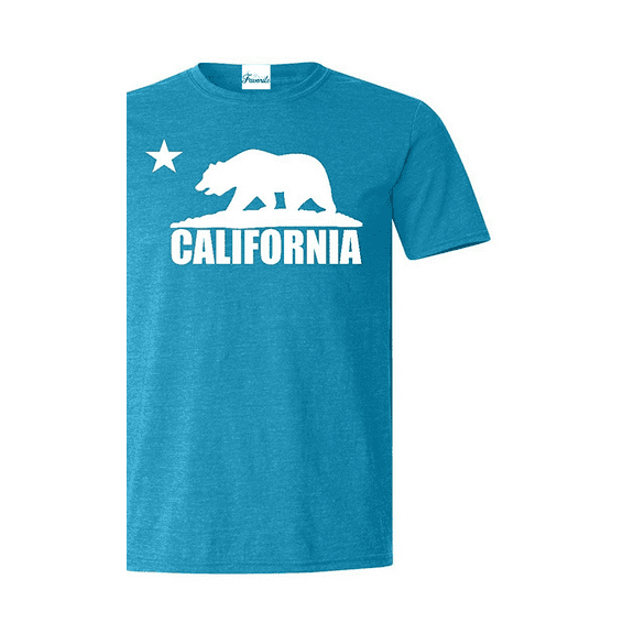 Men's T-Shirt Short Sleeve - California Bear