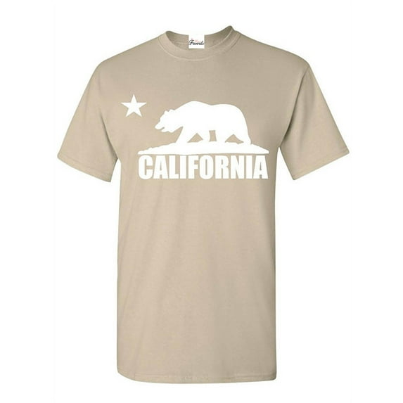 Men's T-Shirt Short Sleeve - California Bear