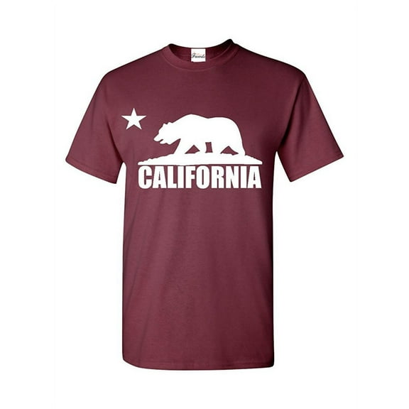 Men's T-Shirt Short Sleeve - California Bear