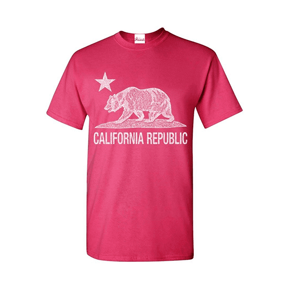 Men's T-Shirt Short Sleeve - California Cali