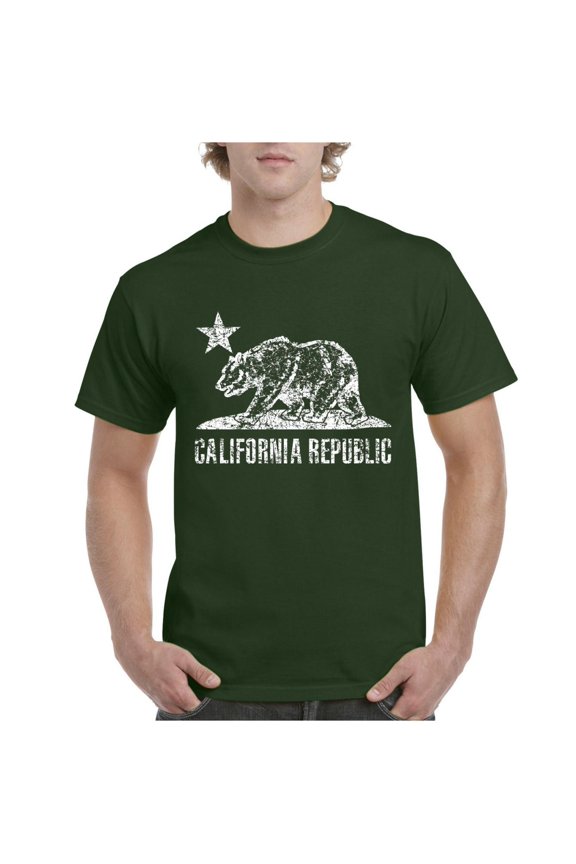 Men's T-Shirt Short Sleeve - California Cali