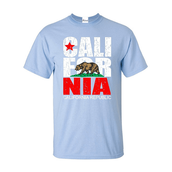 Men's T-Shirt Short Sleeve - California Cali