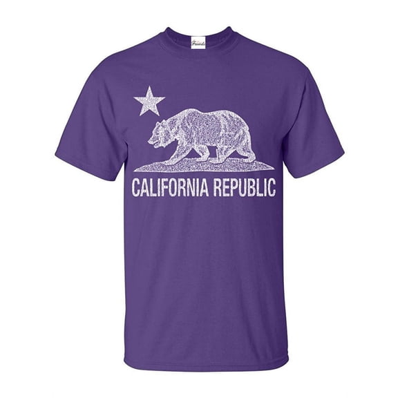 Men's T-Shirt Short Sleeve - California Cali