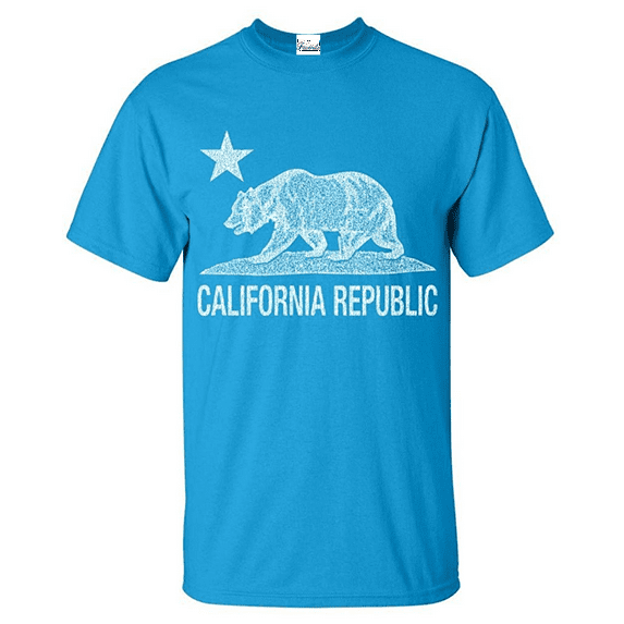 Men's T-Shirt Short Sleeve - California Cali