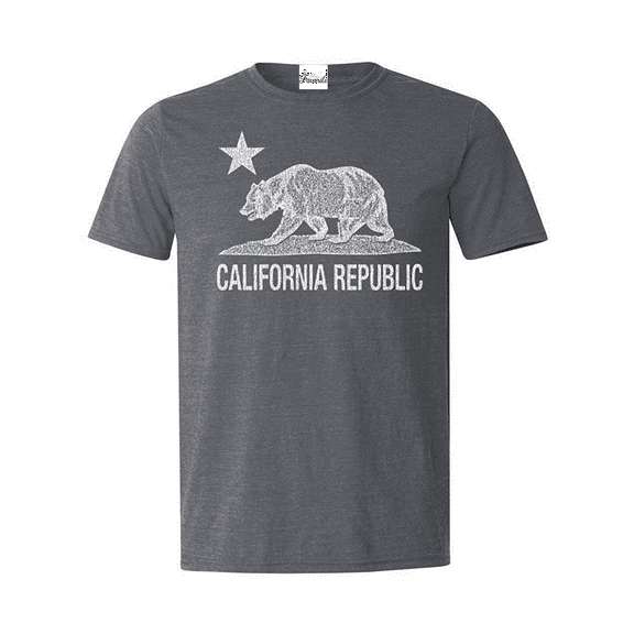 Men's T-Shirt Short Sleeve - California Cali