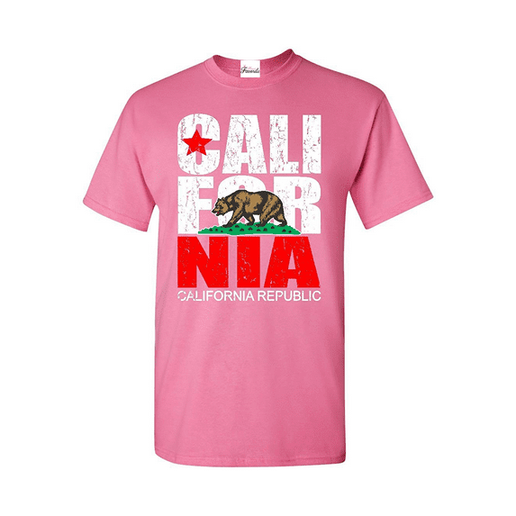 Men's T-Shirt Short Sleeve - California Cali