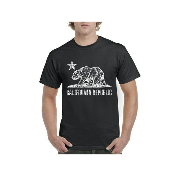 Men's T-Shirt Short Sleeve - California Cali