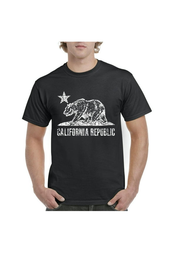 Men's T-Shirt Short Sleeve - California Cali