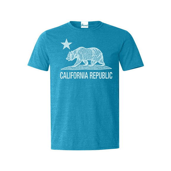 Men's T-Shirt Short Sleeve - California Cali