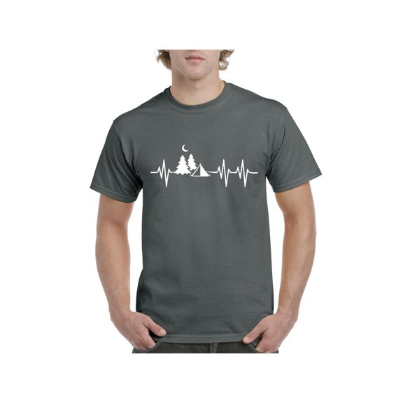 Men's T-Shirt Short Sleeve - Camping Hiking Gift
