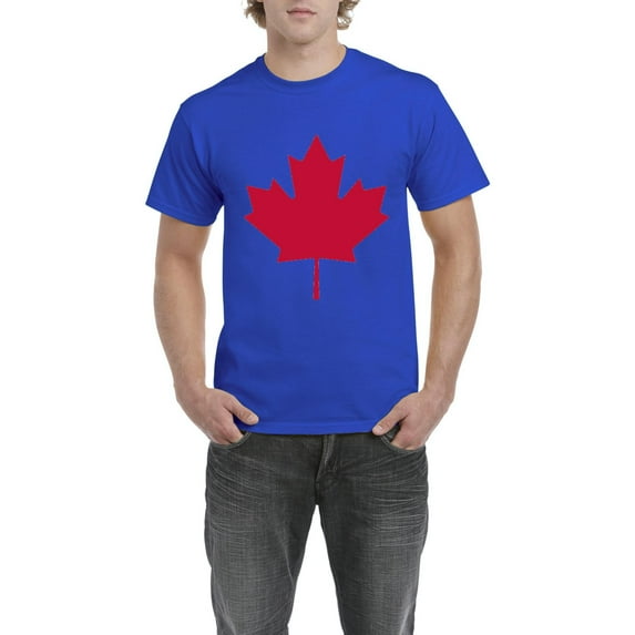 Men's T-Shirt Short Sleeve - Canada Leaf