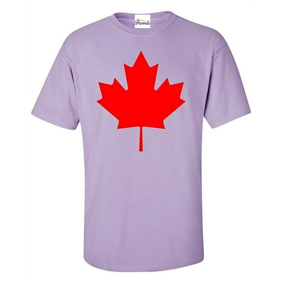 Men's T-Shirt Short Sleeve - Canada Leaf