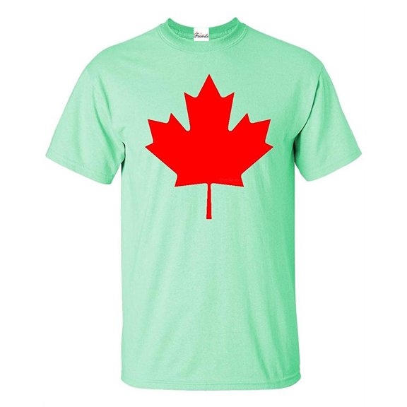 Men's T-Shirt Short Sleeve - Canada Leaf