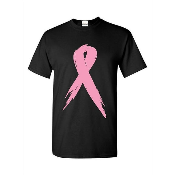 Men's T-Shirt Short Sleeve - Cancer Ribbon