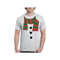 thumbnail image 1 of Men's T-Shirt Short Sleeve - Christmas Snowman Scarf, 1 of 3