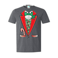 thumbnail image 1 of Men's T-Shirt Short Sleeve - Christmas Tuxedo, 1 of 3