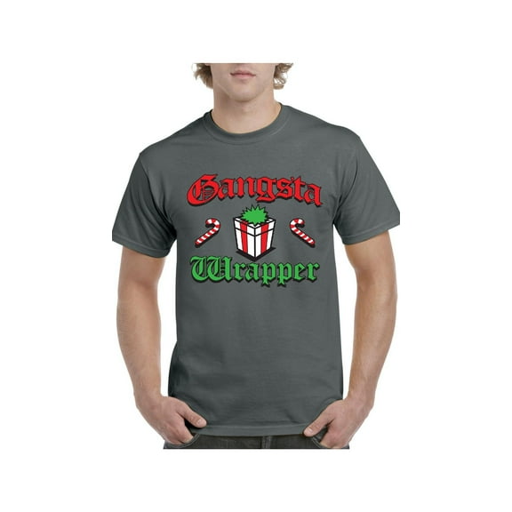 Men's T-Shirt Short Sleeve - Christmas Wrapper