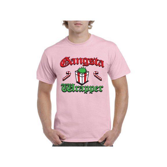 Men's T-Shirt Short Sleeve - Christmas Wrapper