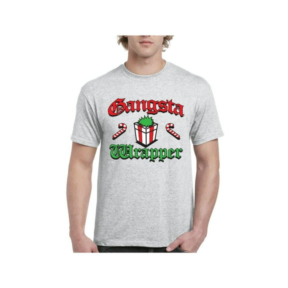 Men's T-Shirt Short Sleeve - Christmas Wrapper