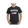 thumbnail image 1 of IWPF - Men's T-Shirt Short Sleeve - Colorado Flag, 1 of 5