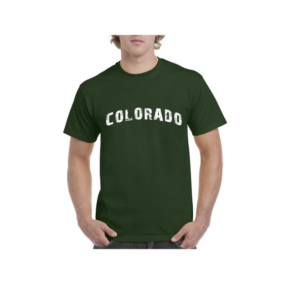 Men's T-Shirt Short Sleeve - Colorado