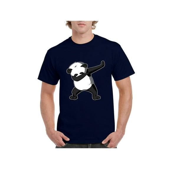 Men's T-Shirt Short Sleeve - Dancing Panda