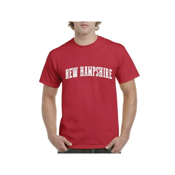 Men's T-Shirt Short Sleeve - New Hampshire