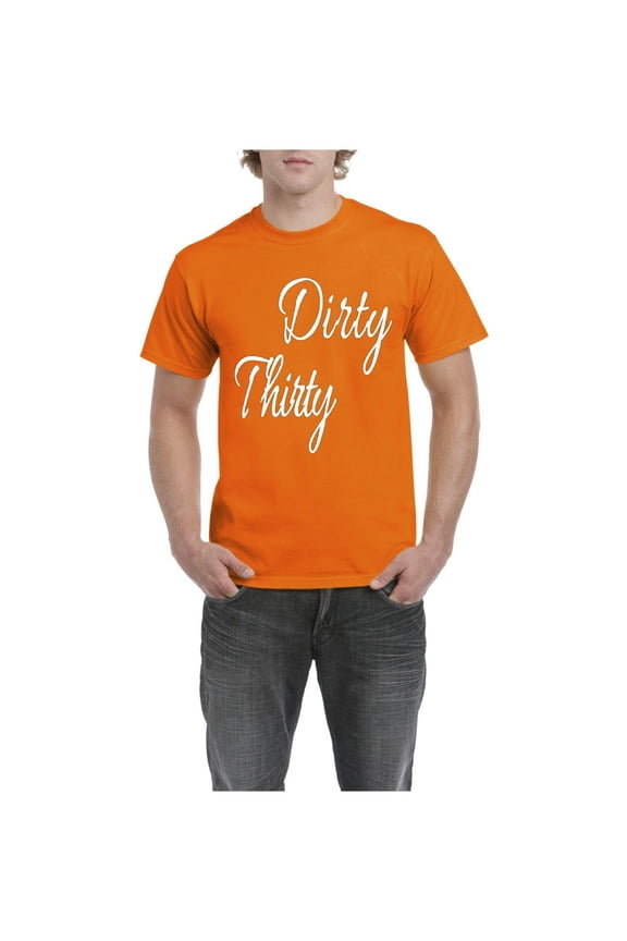 Men's T-Shirt Short Sleeve - Dirty Thirty