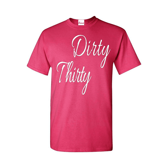 Men's T-Shirt Short Sleeve - Dirty Thirty