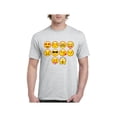 thumbnail image 1 of Men's T-Shirt Short Sleeve - Emoji Entourage, 1 of 3
