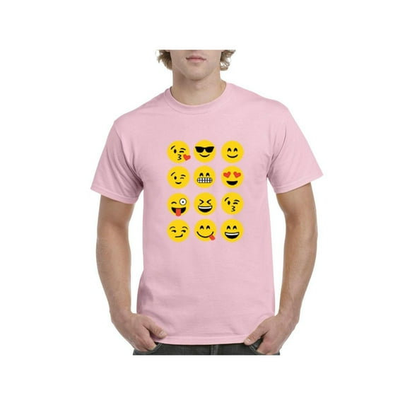 Men's T-Shirt Short Sleeve - Emoji Group
